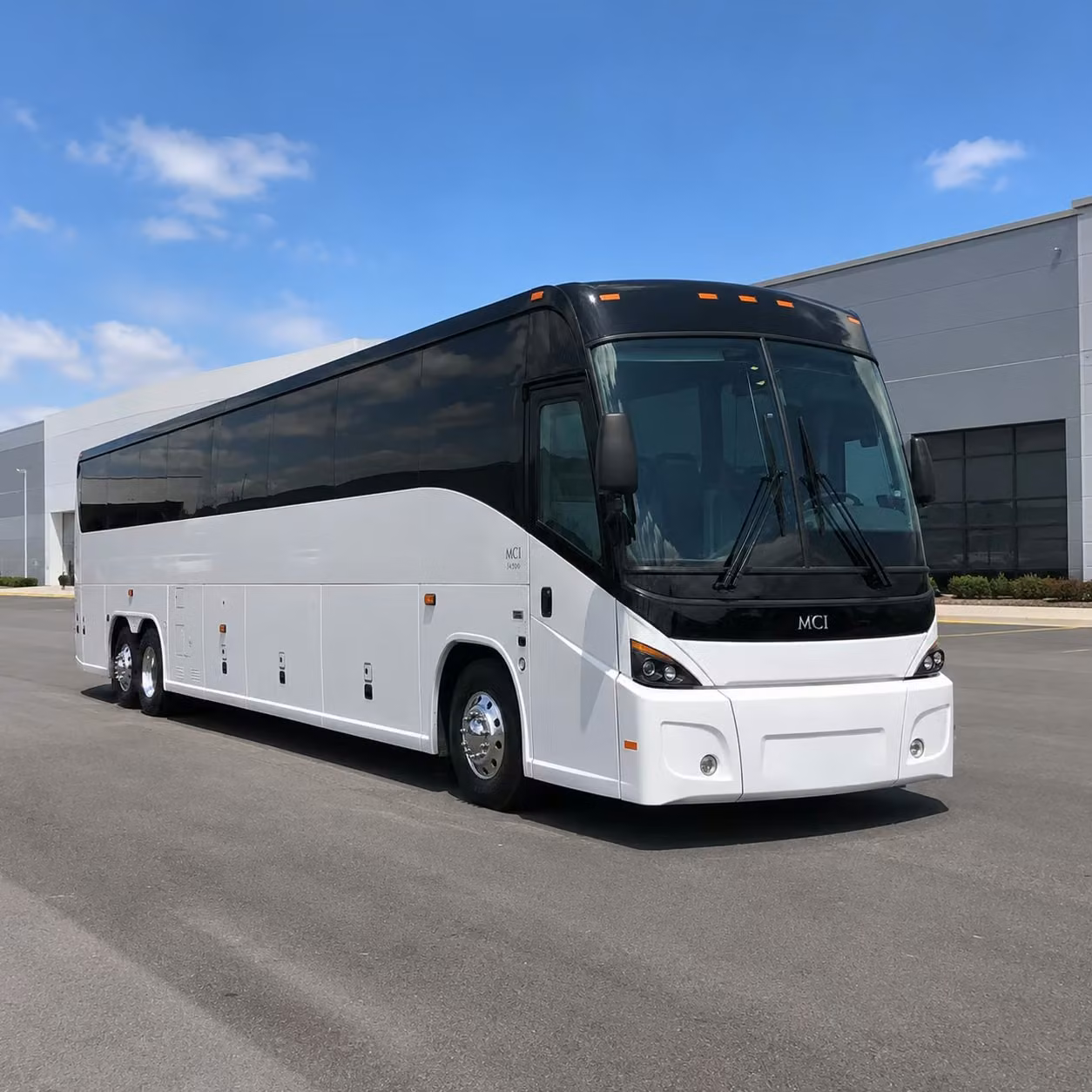 56 passenger charter bus