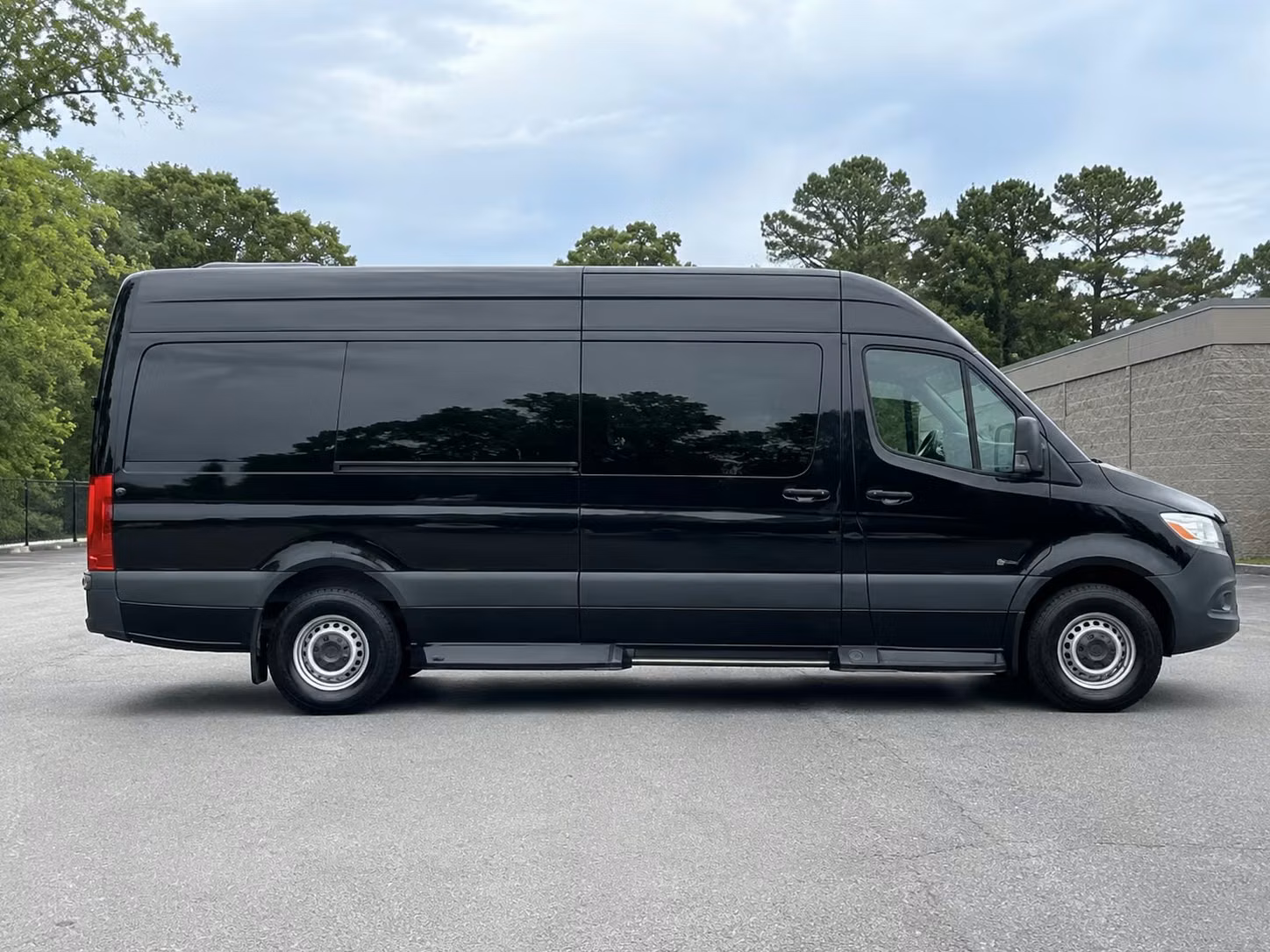 sprinter van with driver